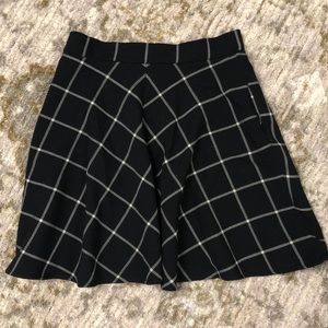 Madison Jules Windowpane Skirt Sz Large